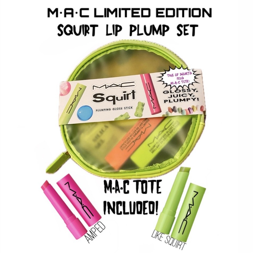 M•A•C SQUIRT LIMITED EDITION DUO SET💄💄